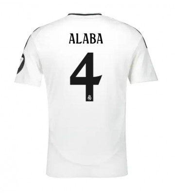 Real Madrid David Alaba #4 Hemmatröja 2024-25 Kortärmad